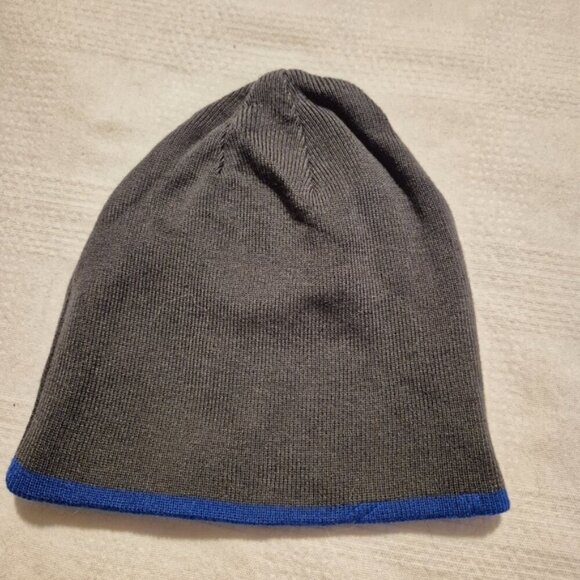 Nike Golf men's reversible blue and gray beanie, VGUC - Picture 2 of 4